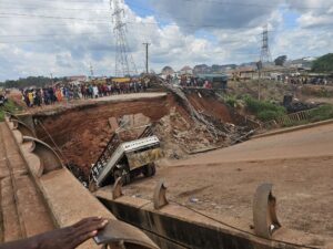 Enugu-Port Harcourt Expressway Bridge Collapses