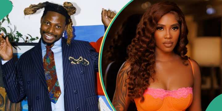 Drama as Asake Congratulates Tiwa Savage and Runs Away