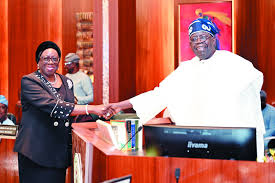 Tinubu Swears-In Kudirat Kekere-Ekun As 23rd Chief Justice Of Nigeria