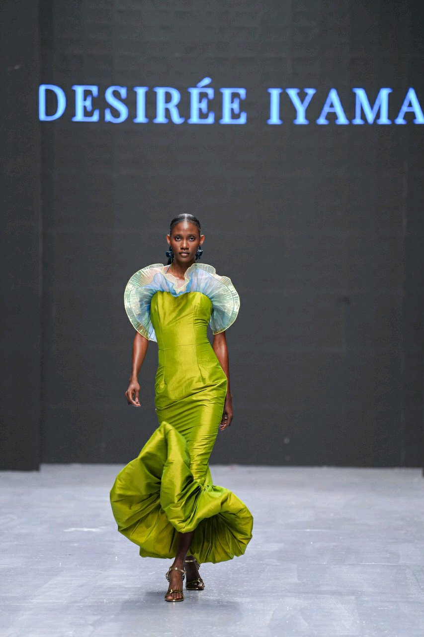 Explore Desirèe Iyama's Lagos Fashion Week 2024 collection, showcasing African elegance, cultural pride, and inclusivity.